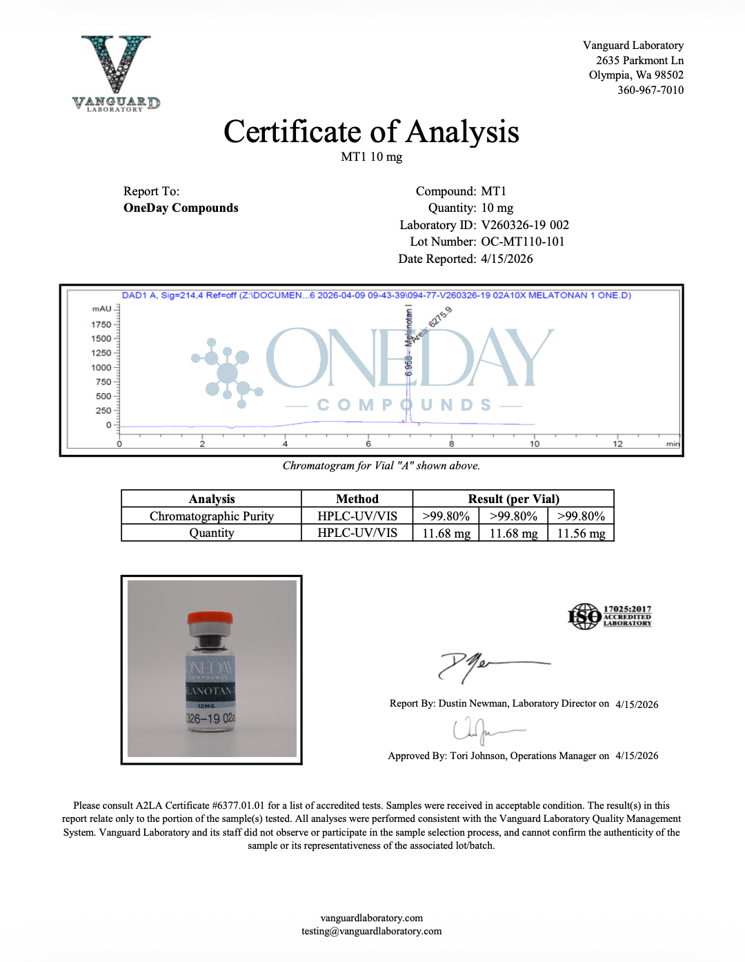 MELANOTAN I 10MG