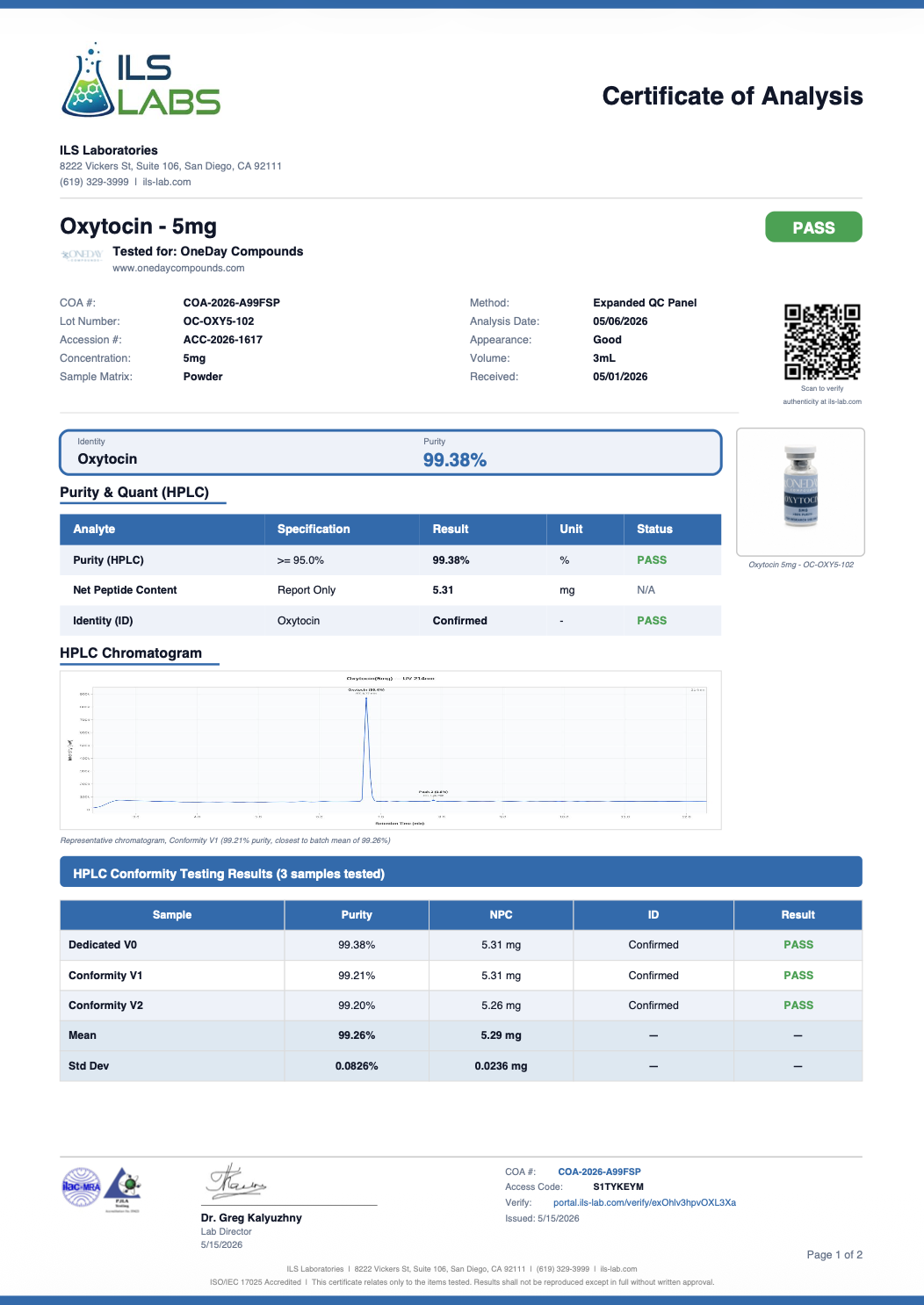 OXYTOCIN 5MG